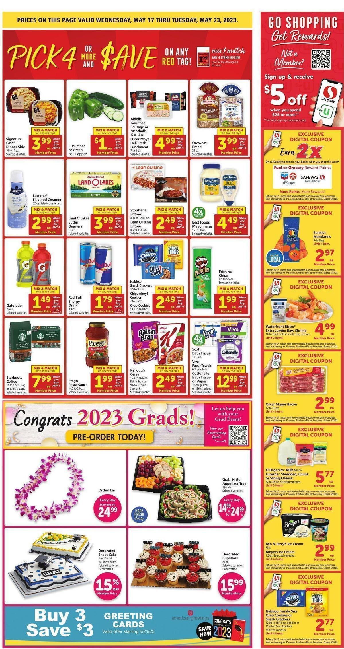 Safeway Weekly Ad from May 17