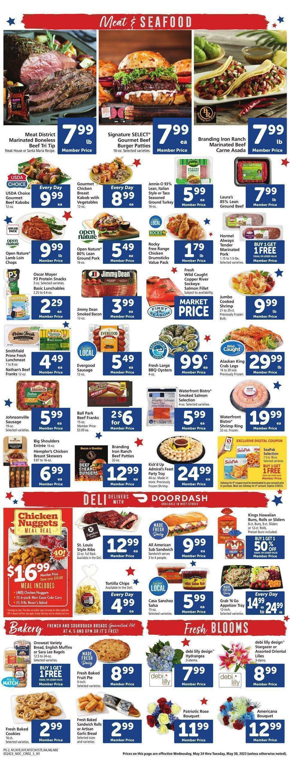 Safeway Weekly Ad from May 24