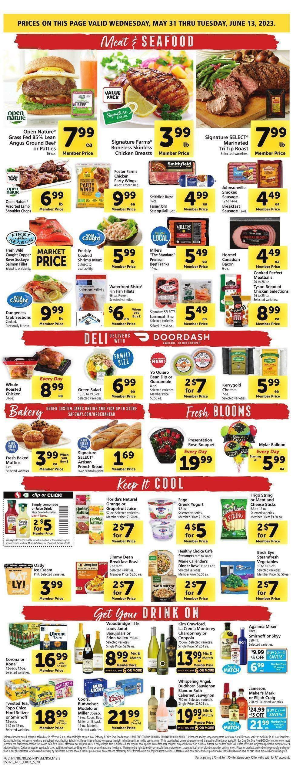 Safeway Weekly Ad from May 31
