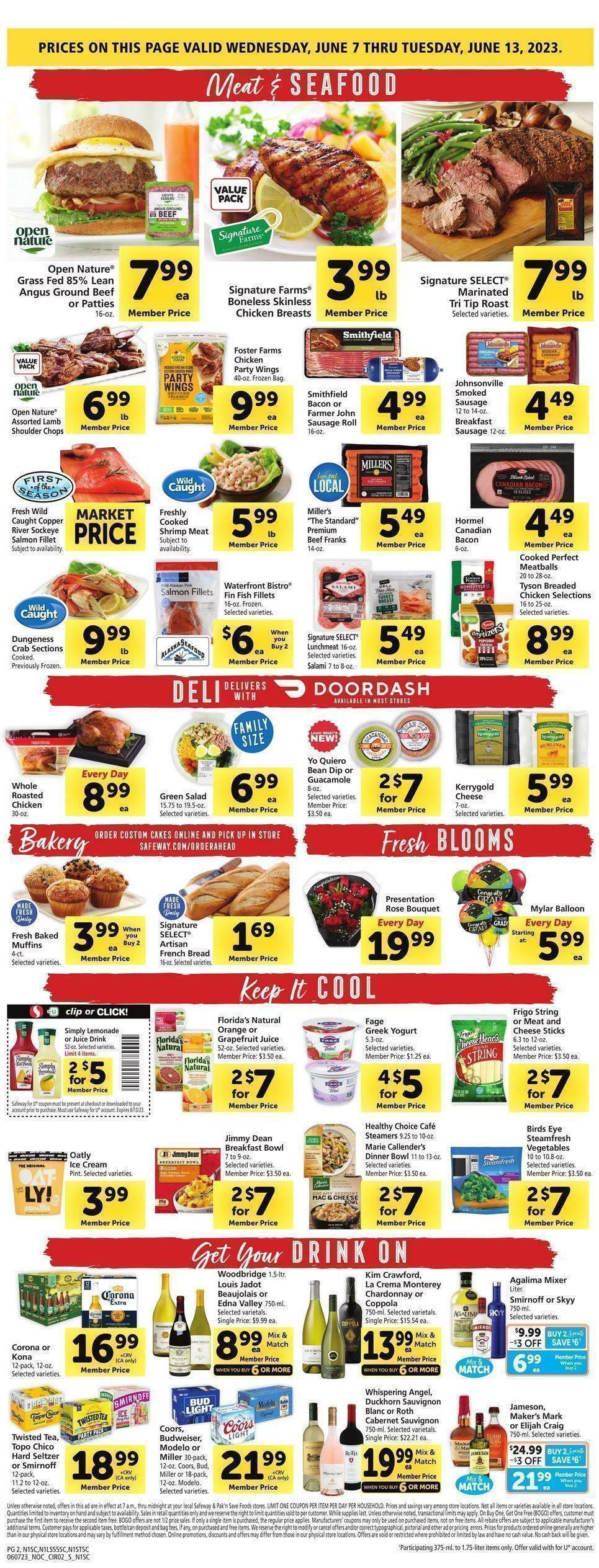 Safeway Weekly Ad from June 7