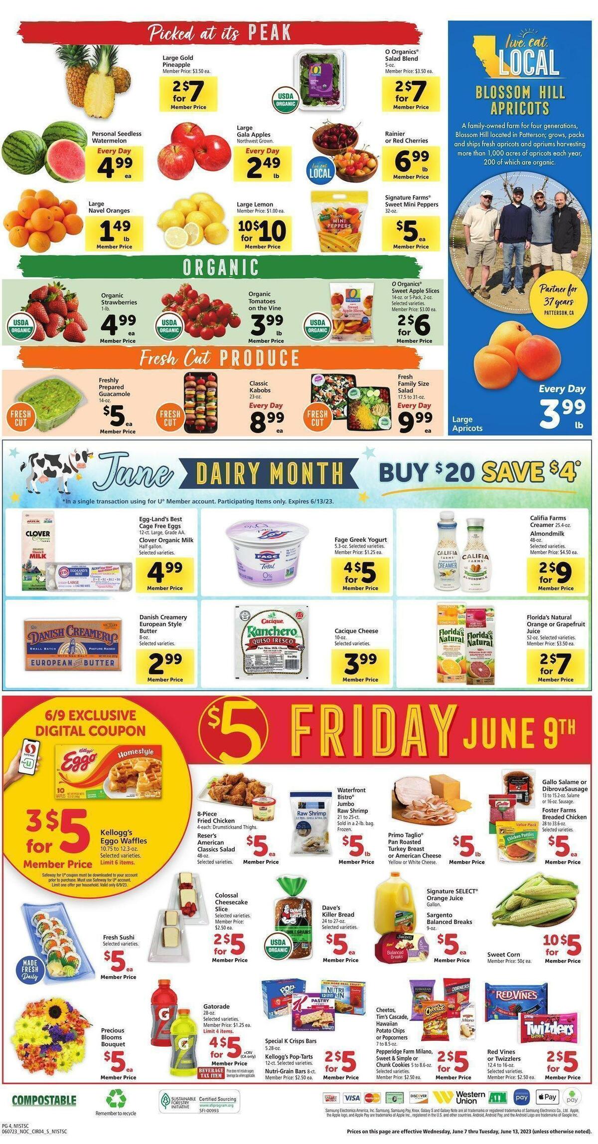 Safeway Weekly Ad from June 7