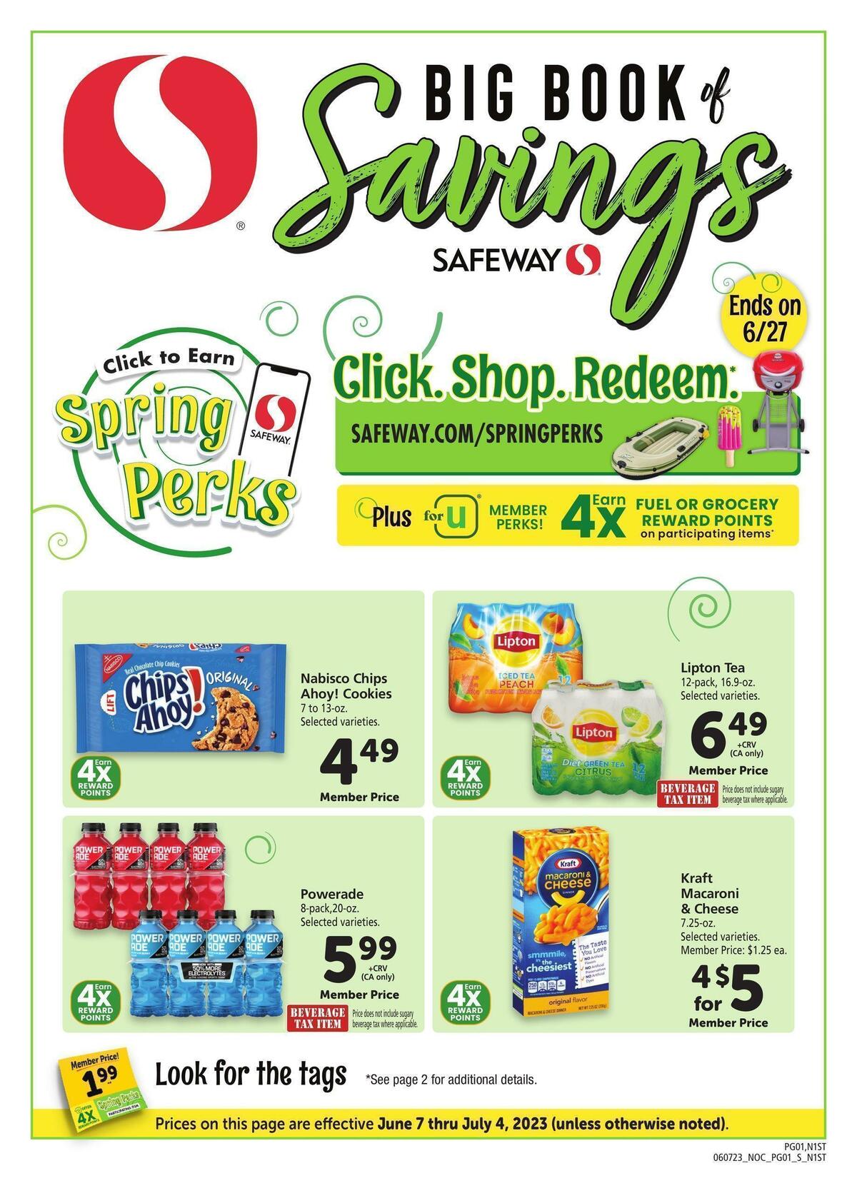 Safeway Big Book of Savings Weekly Ad from June 7