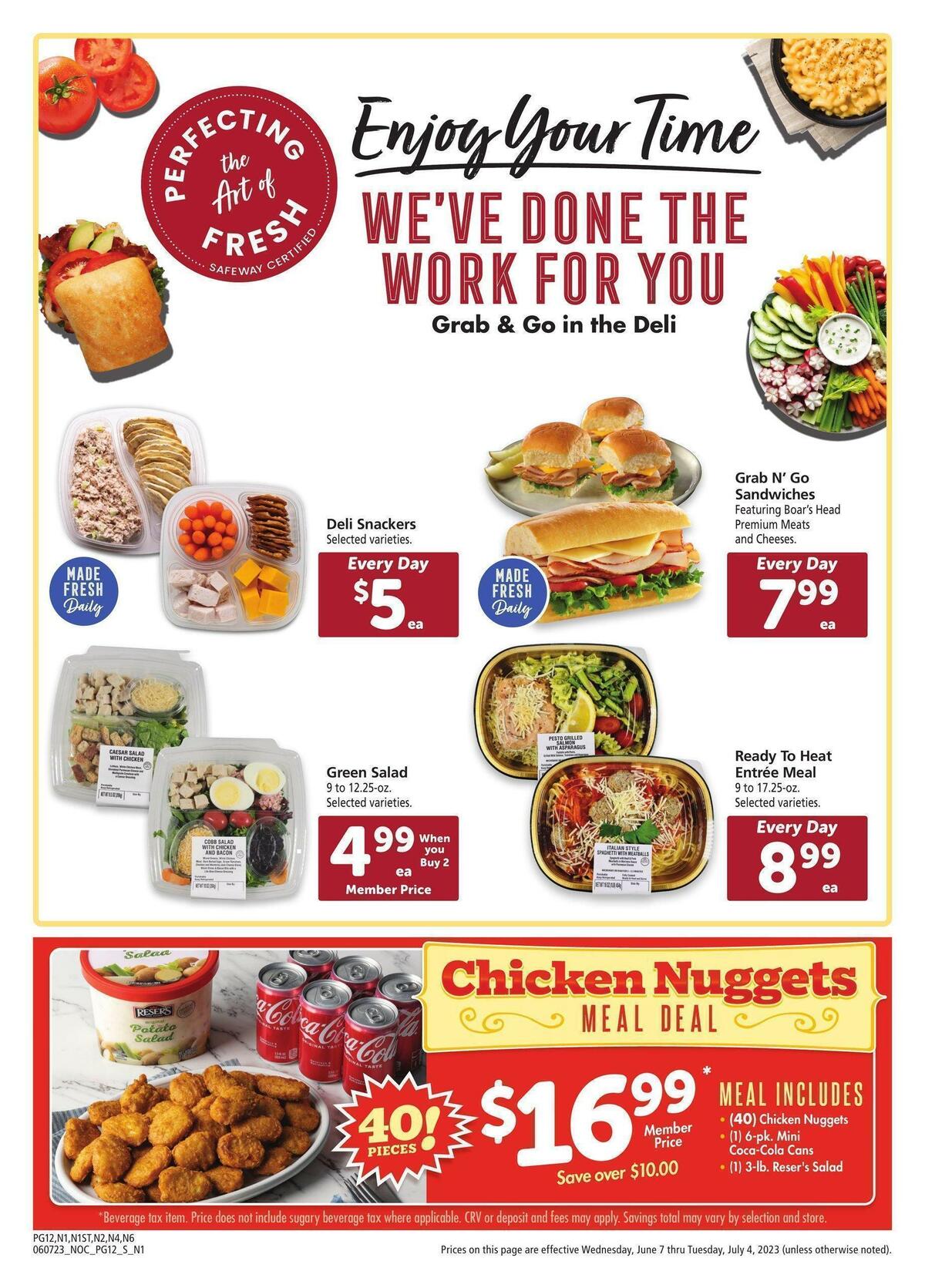 Safeway Big Book of Savings Weekly Ad from June 7