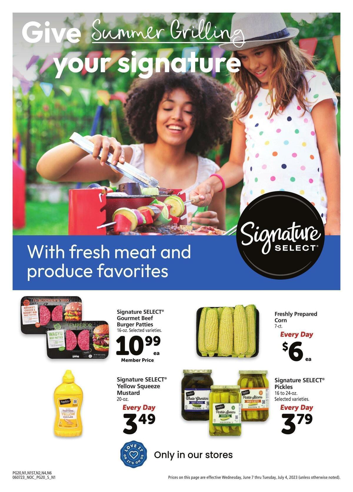 Safeway Big Book of Savings Weekly Ad from June 7