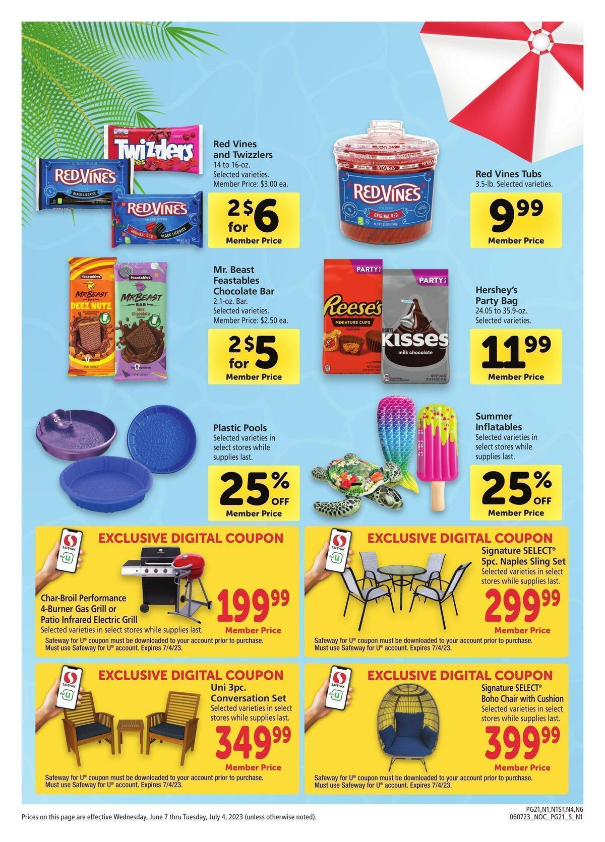 Safeway Big Book of Savings Weekly Ad from June 7