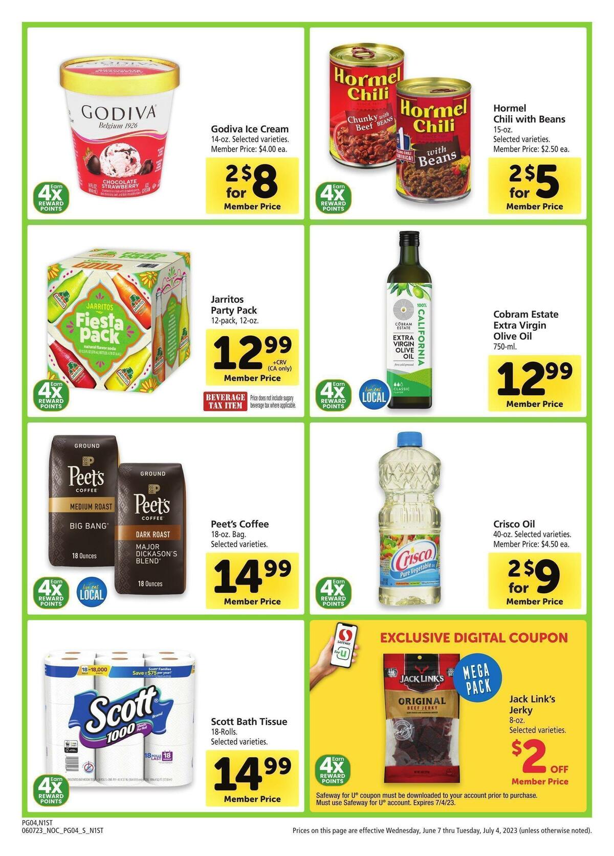 Safeway Big Book of Savings Weekly Ad from June 7