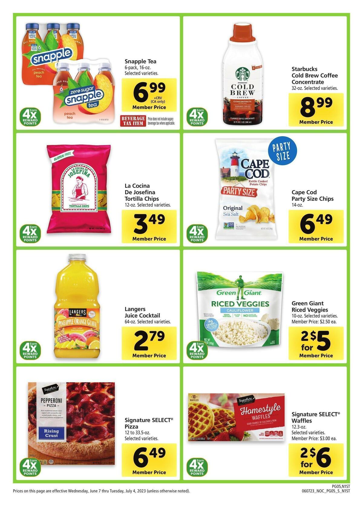 Safeway Big Book of Savings Weekly Ad from June 7