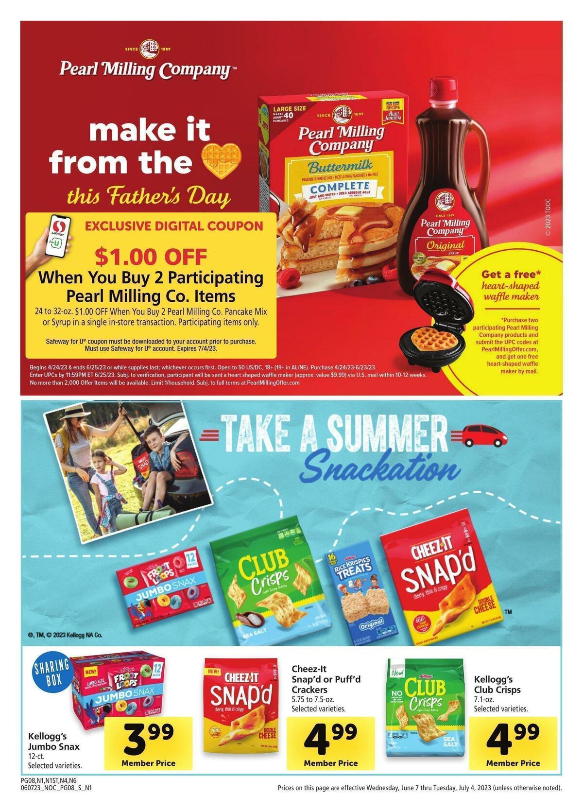 Safeway Big Book of Savings Weekly Ad from June 7