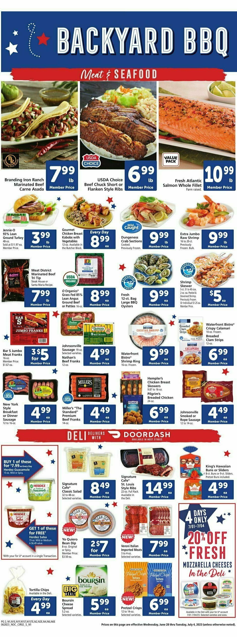 Safeway Weekly Ad from June 28