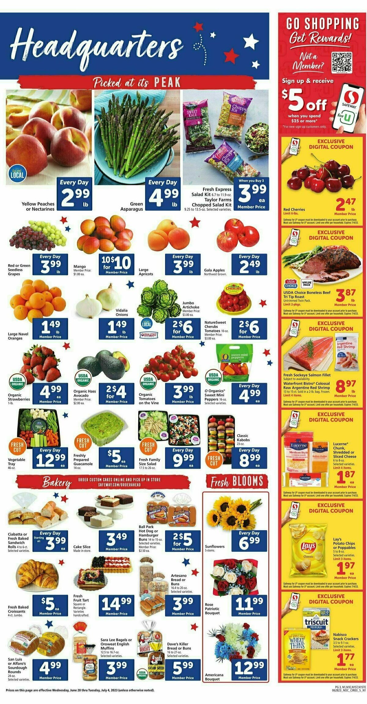 Safeway Weekly Ad from June 28