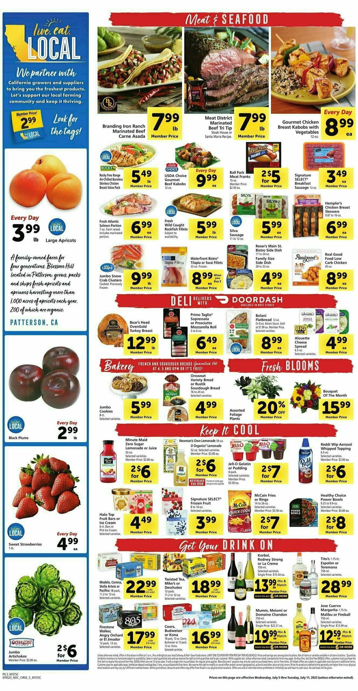 Safeway Weekly Ad from July 5