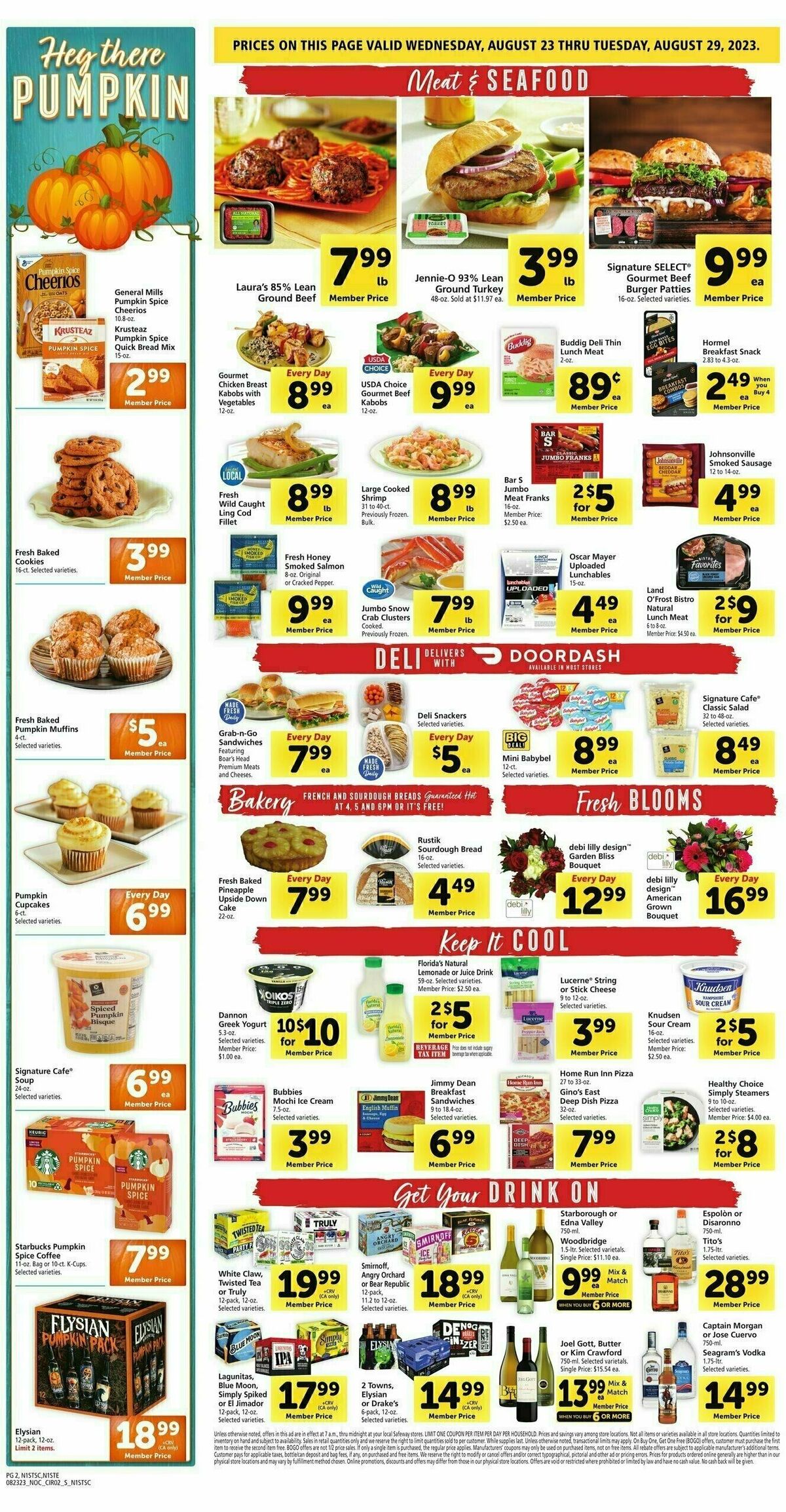 Safeway Weekly Ad from August 23