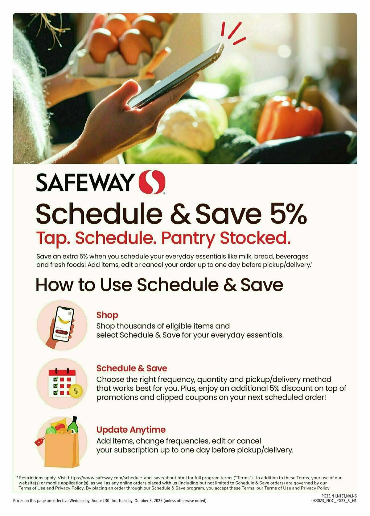Safeway Big Book of Savings Weekly Ad from August 30