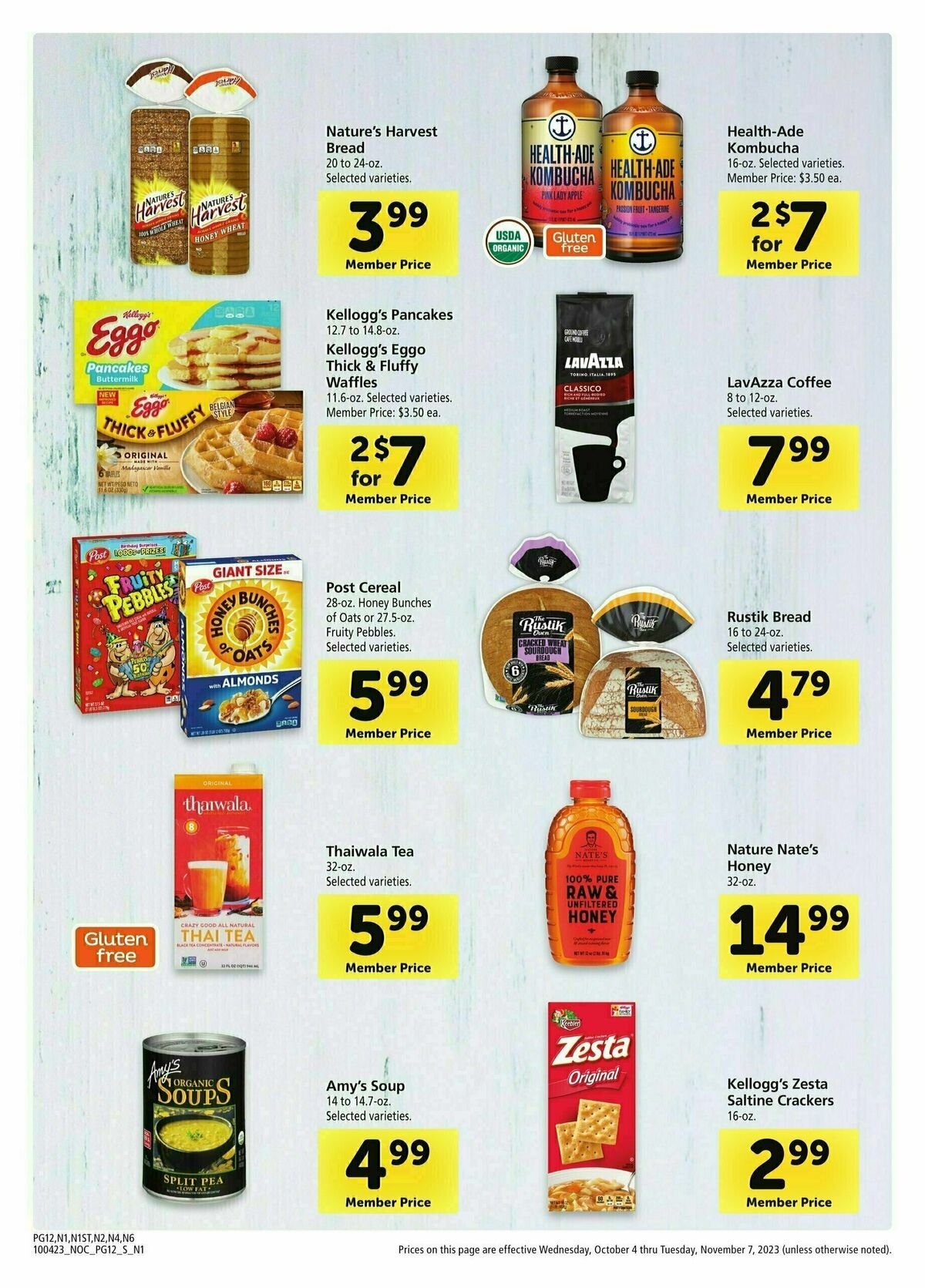 Safeway Big Book of Savings Weekly Ad from October 4