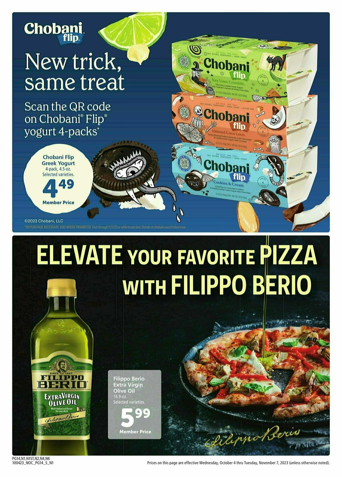 Safeway Big Book of Savings Weekly Ad from October 4