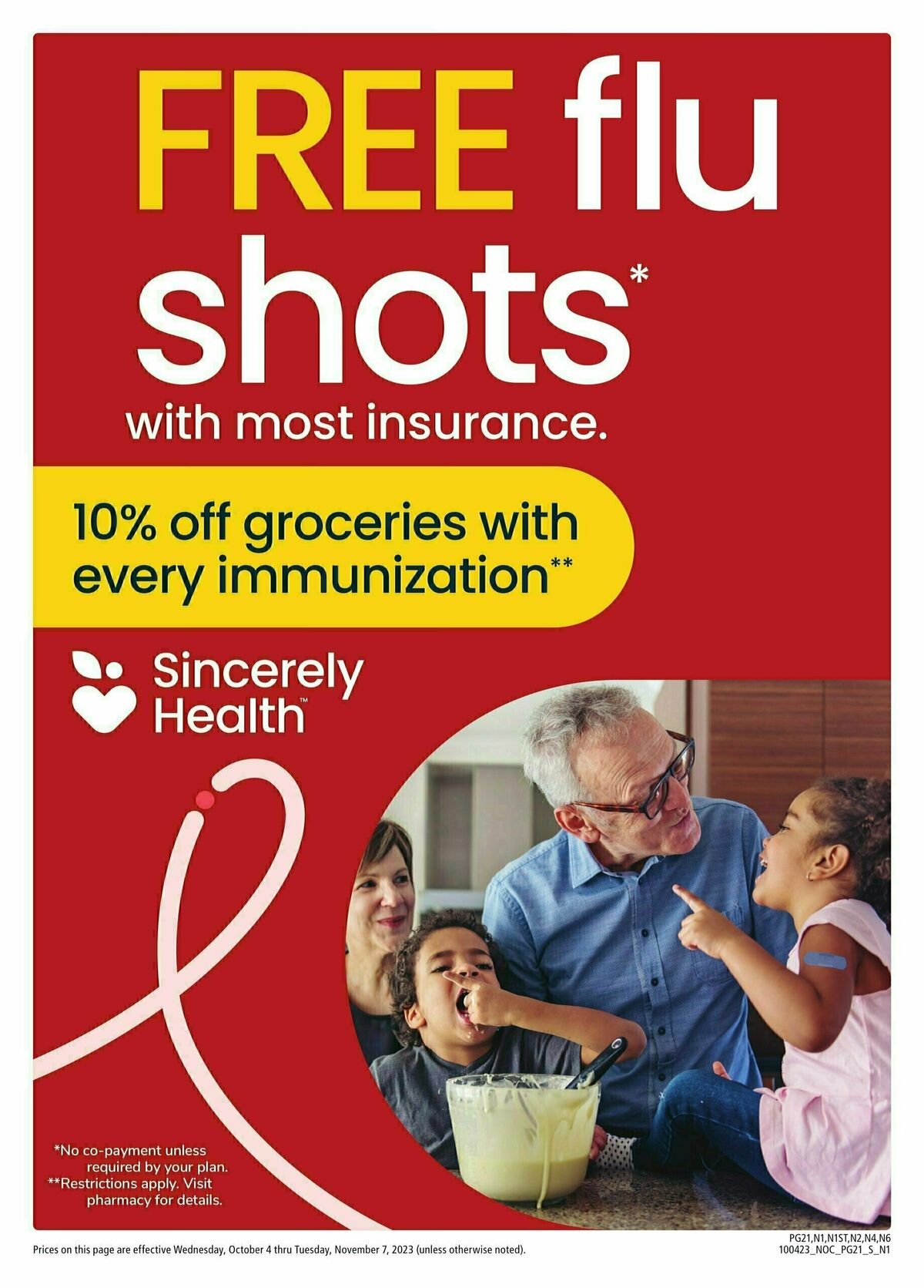 Safeway Big Book of Savings Weekly Ad from October 4