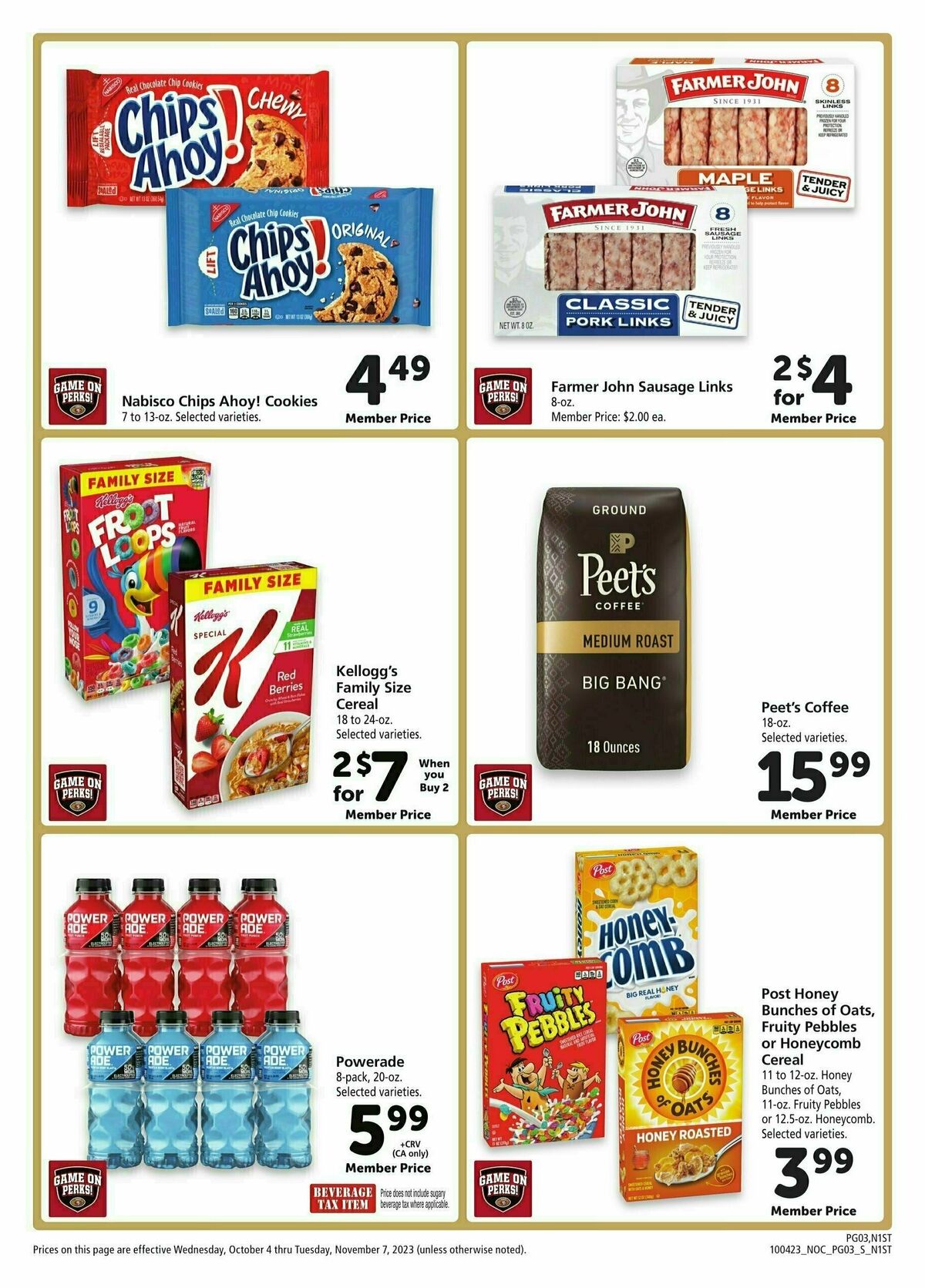Safeway Big Book of Savings Weekly Ad from October 4