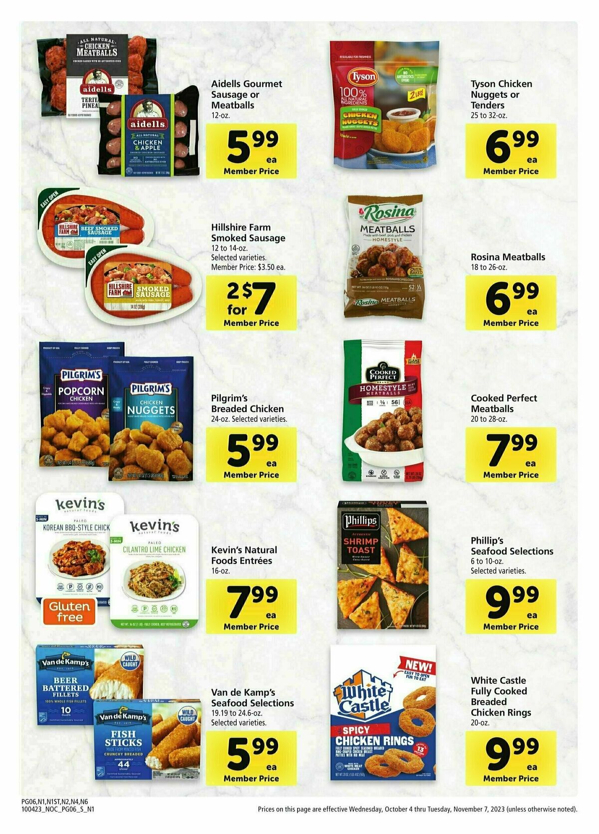 Safeway Big Book of Savings Weekly Ad from October 4