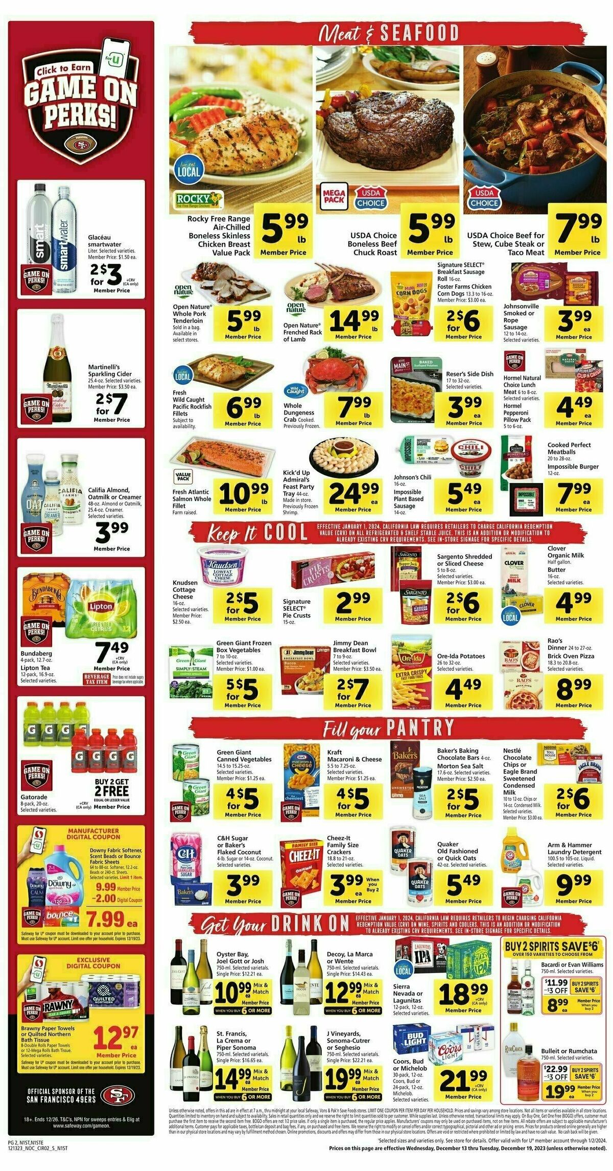 Safeway Weekly Ad from December 13