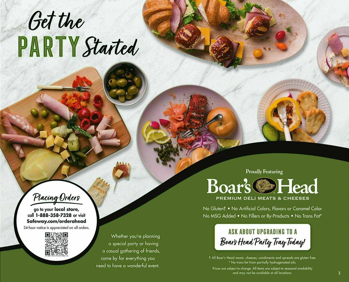 Safeway Entertaining Guide Weekly Ad from January 1