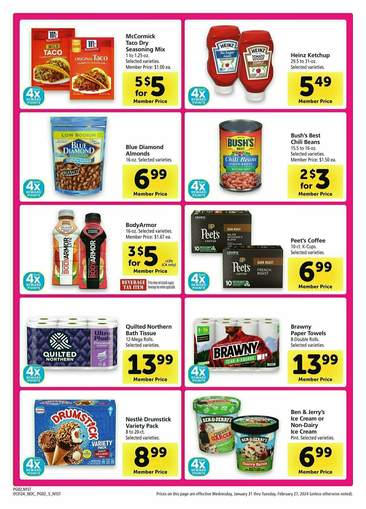 Safeway Big Book of Savings Weekly Ad from January 31