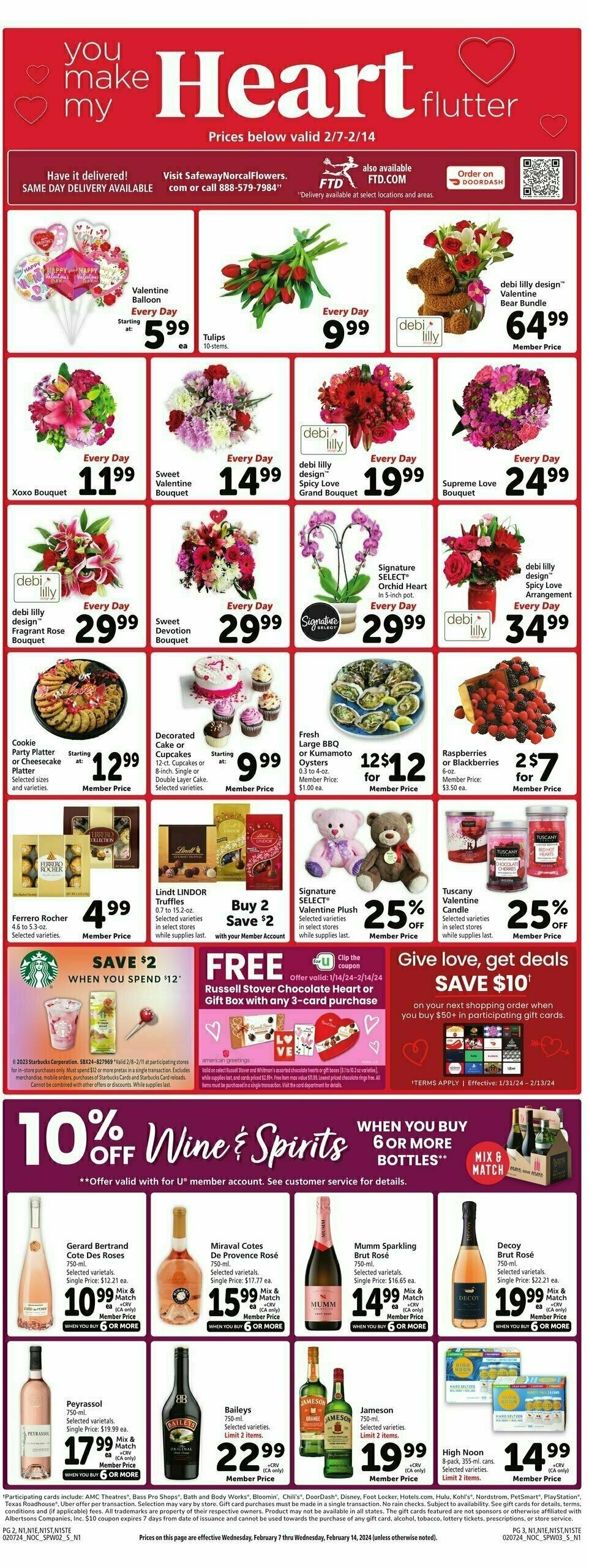 Safeway Weekly Ad from February 7