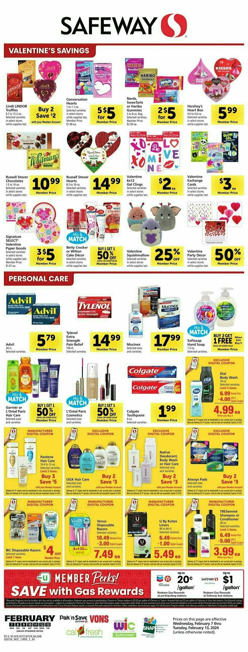 Safeway Weekly Ad from February 7