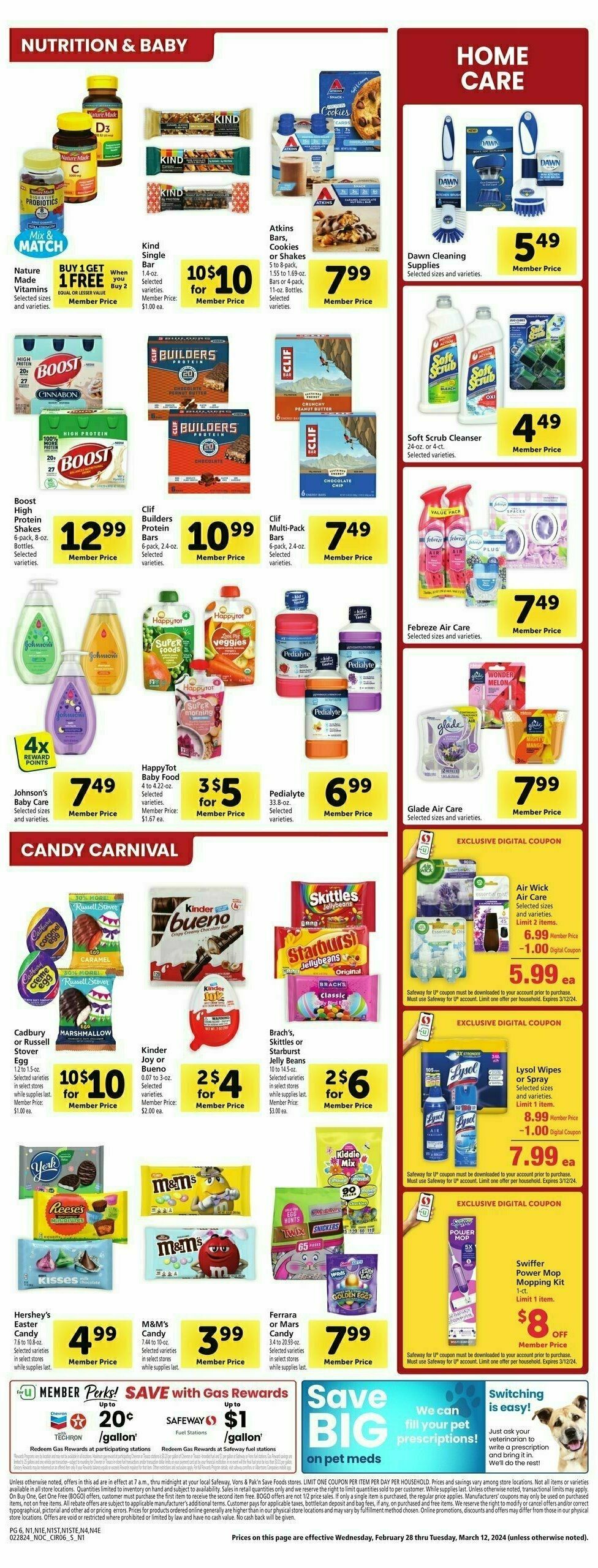Safeway Weekly Ad from February 28