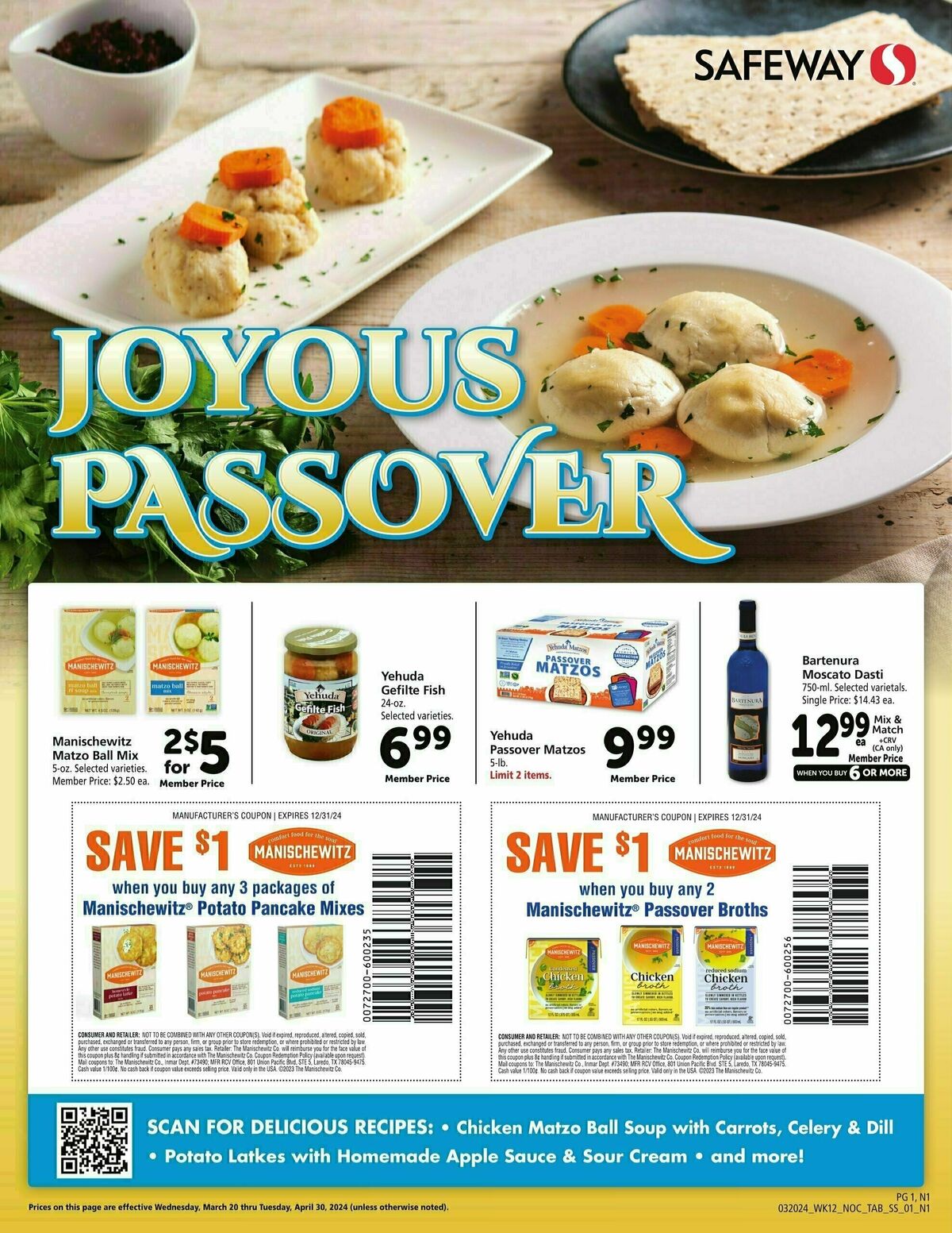 Safeway Specialty Publication Weekly Ad from March 20