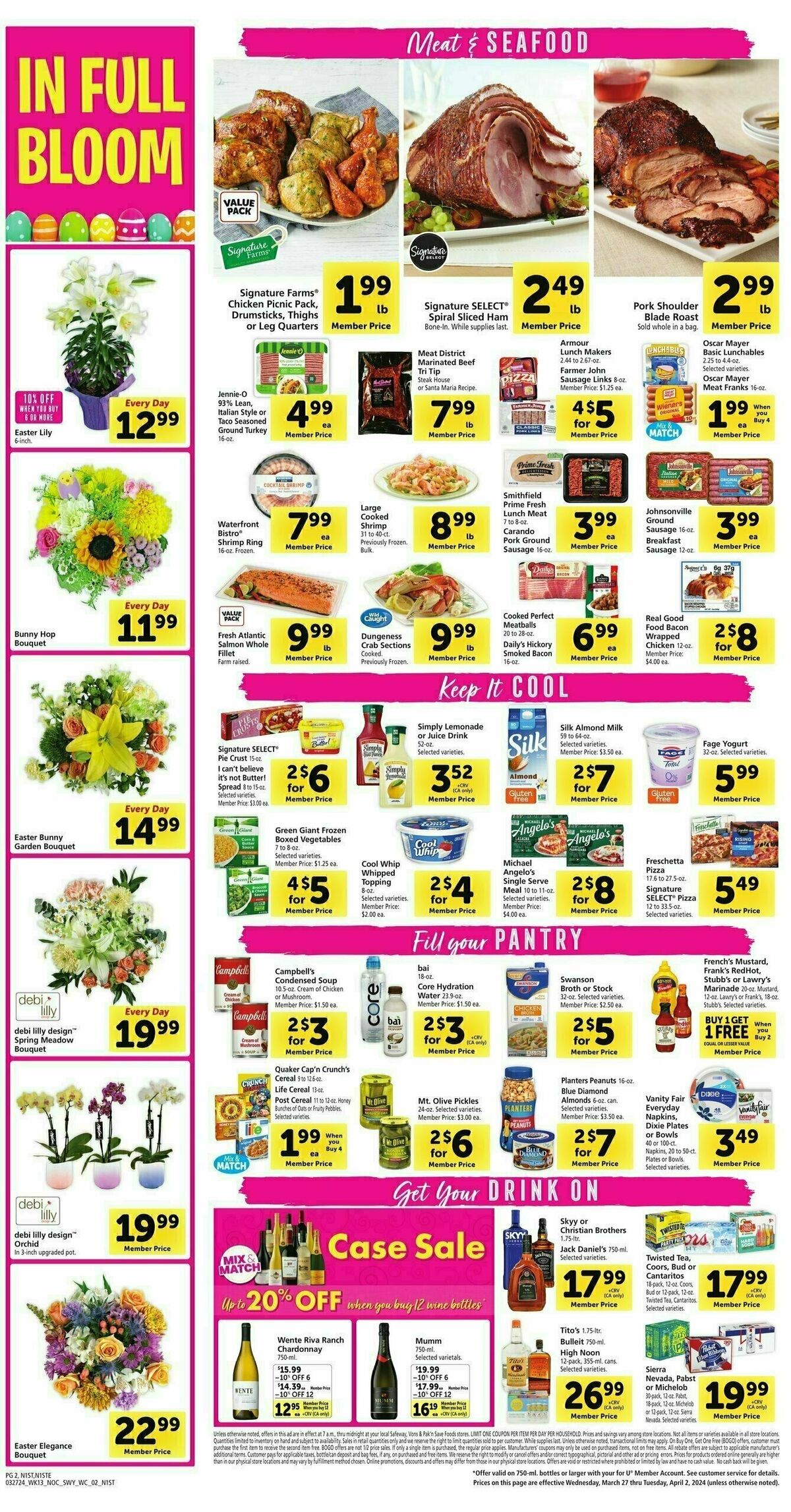 Safeway Weekly Ad from March 27