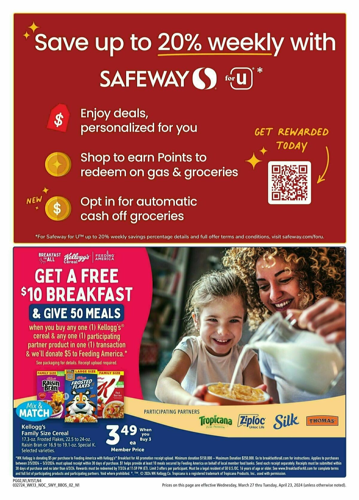 Safeway Big Book of Savings Weekly Ad from March 27