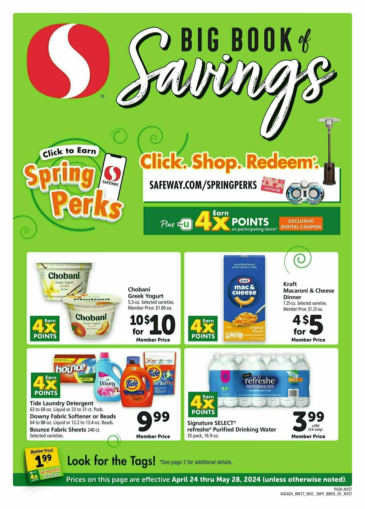 Safeway Big Book of Savings Weekly Ad from April 24