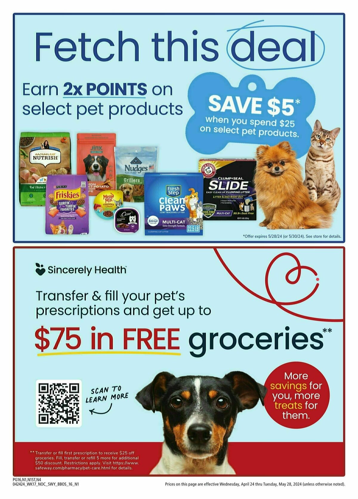Safeway Big Book of Savings Weekly Ad from April 24