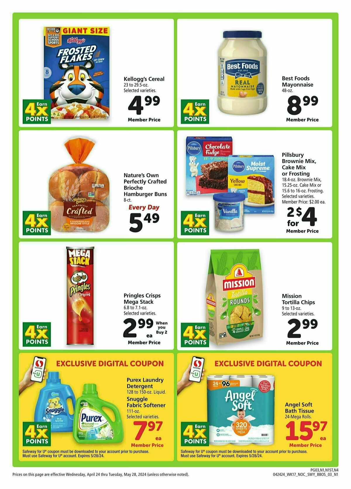 Safeway Big Book of Savings Weekly Ad from April 24