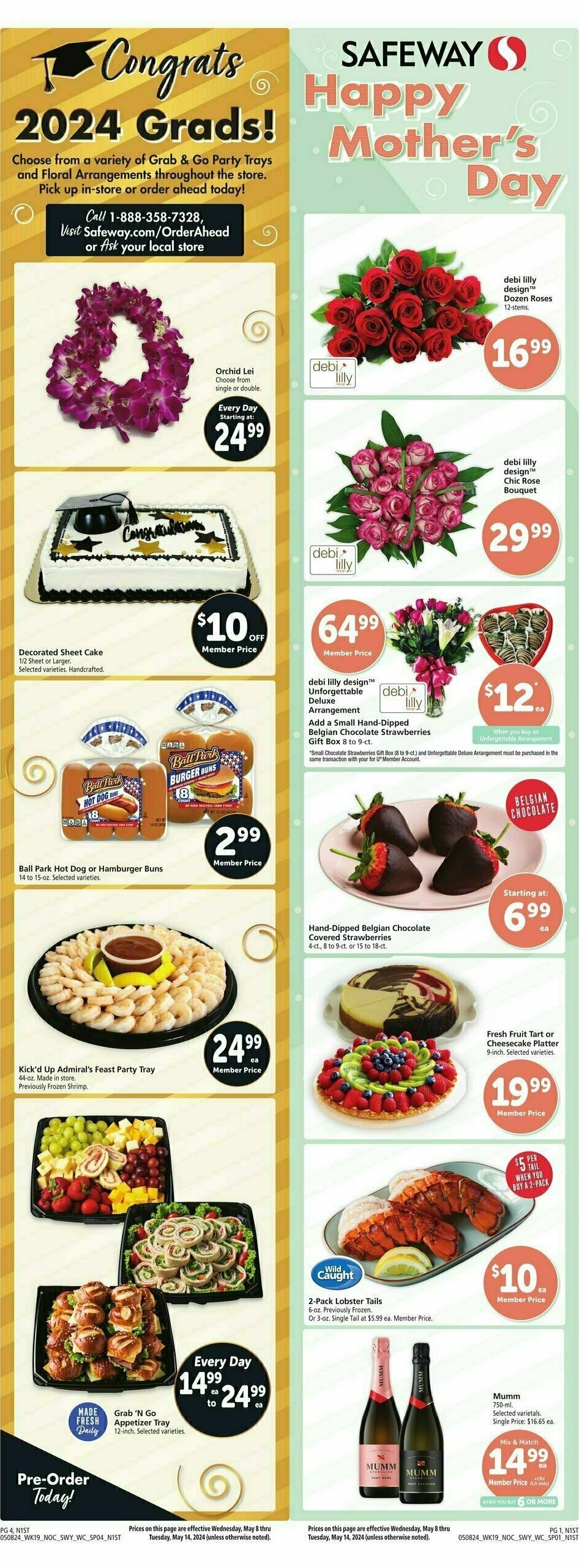Safeway Weekly Ad from May 8