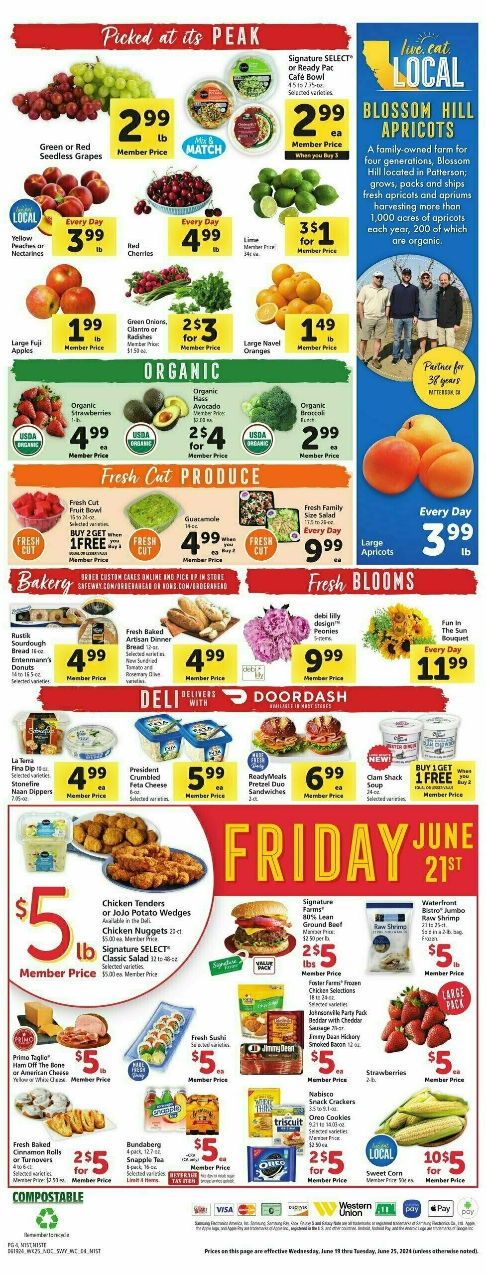 Safeway Weekly Ad from June 19