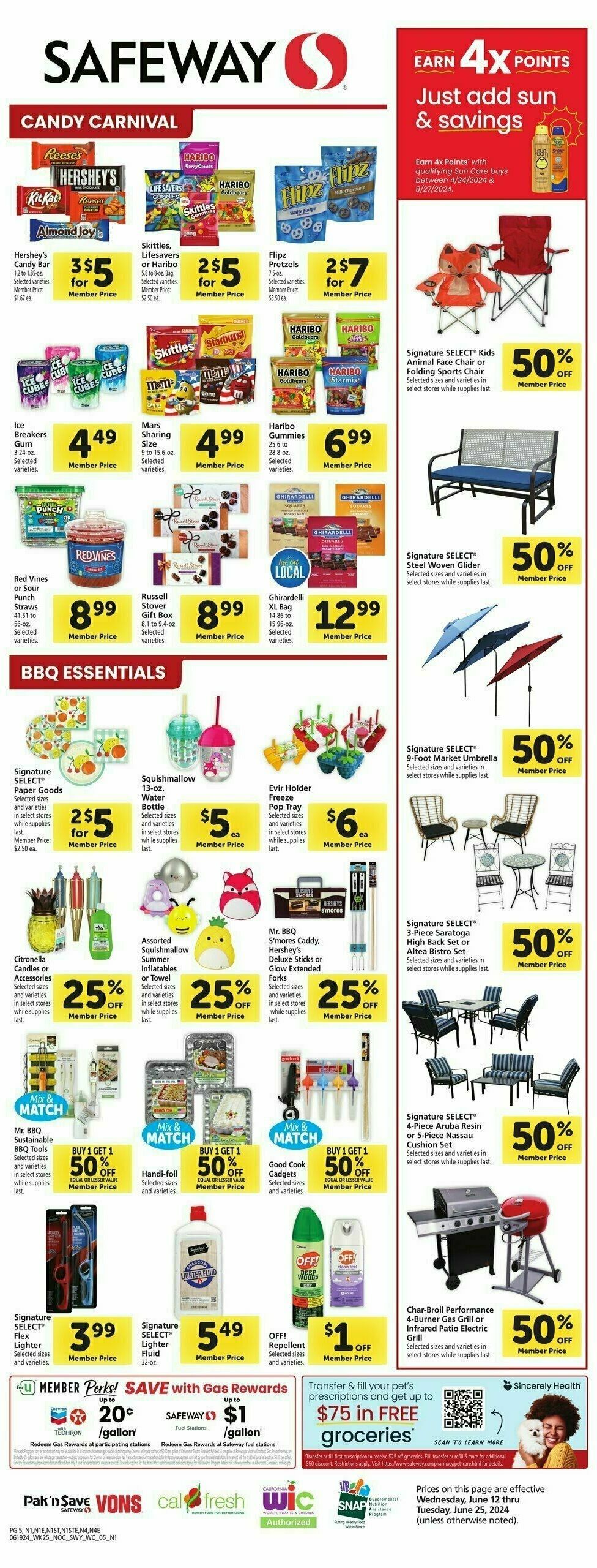 Safeway Weekly Ad from June 19