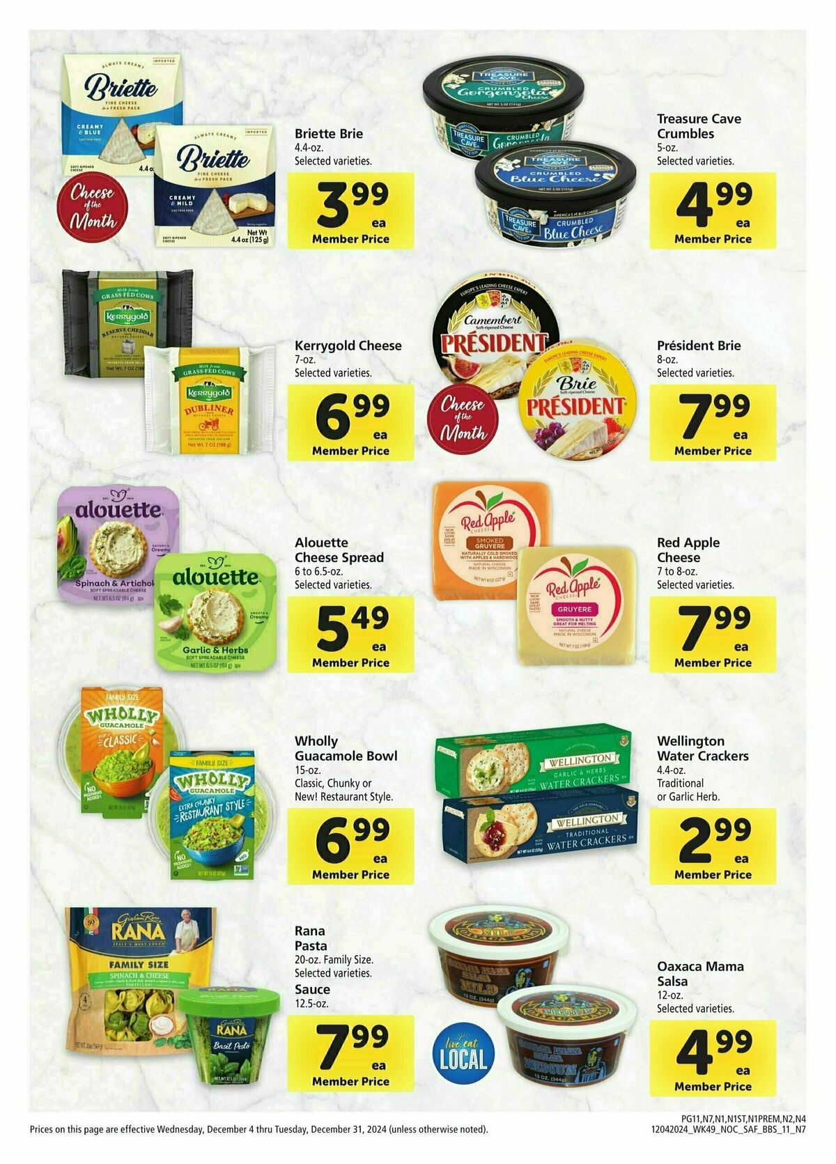 Safeway Big Book of Savings Weekly Ad from December 4