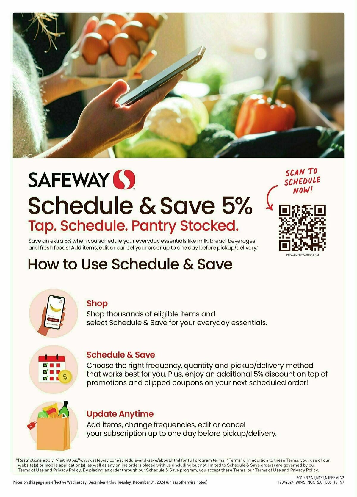 Safeway Big Book of Savings Weekly Ad from December 4