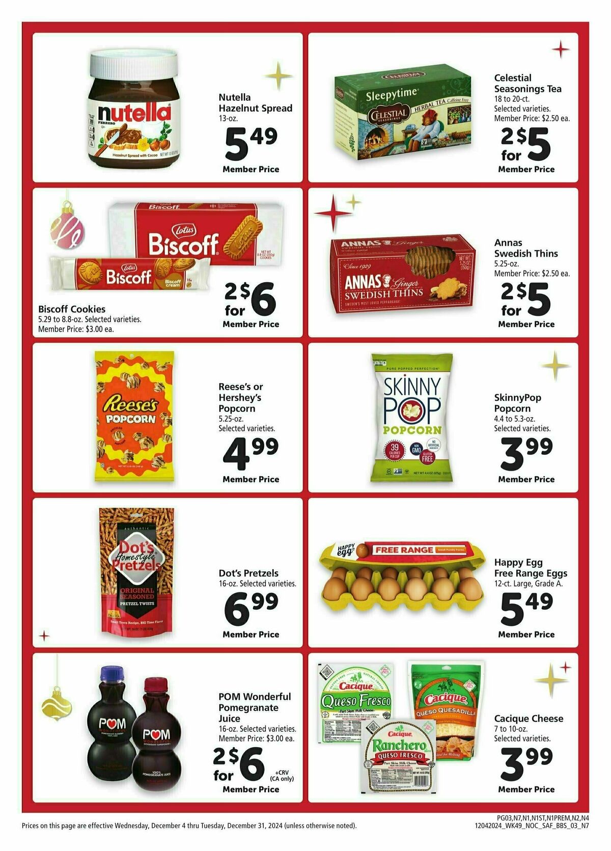 Safeway Big Book of Savings Weekly Ad from December 4