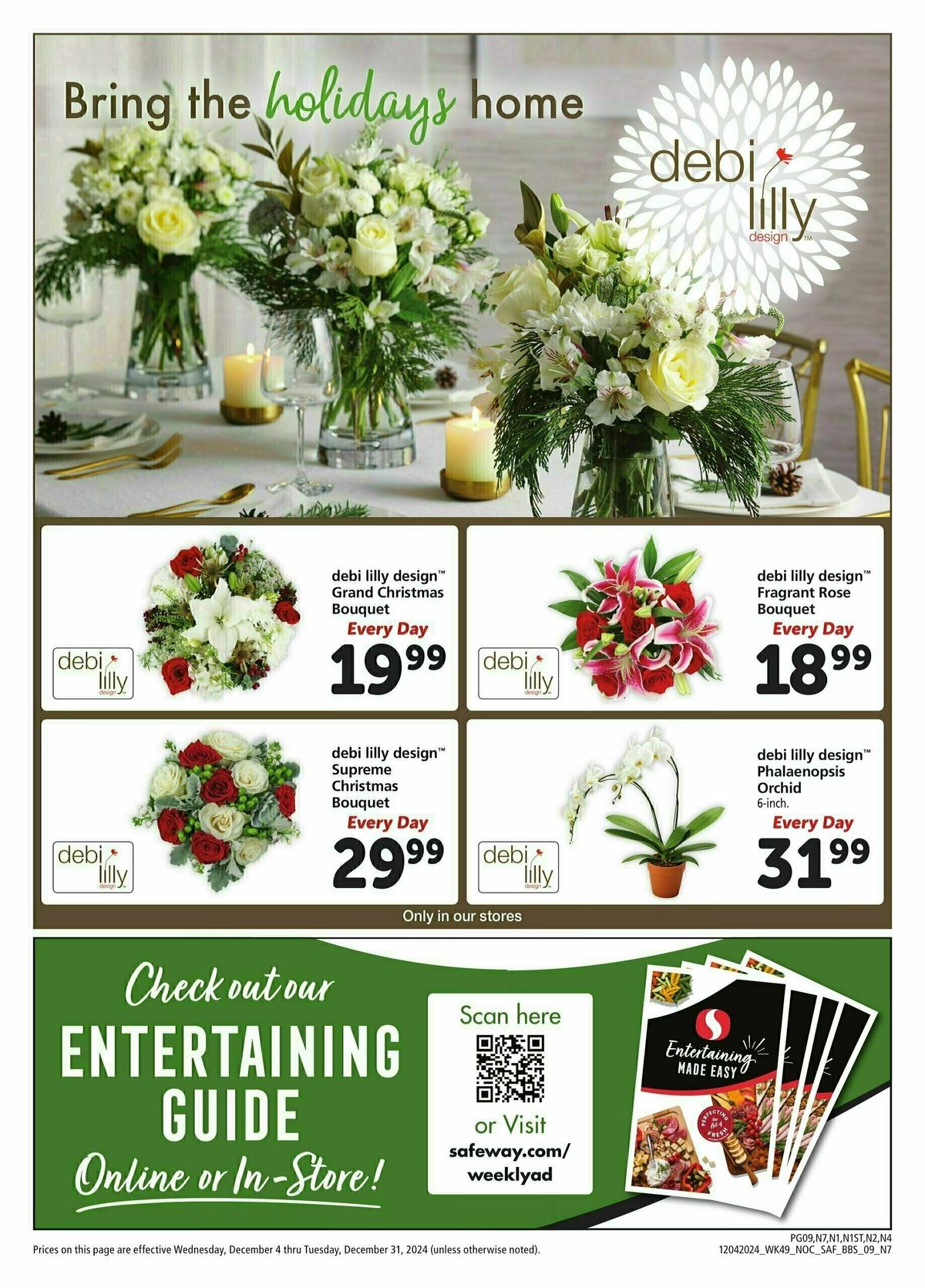 Safeway Big Book of Savings Weekly Ad from December 4