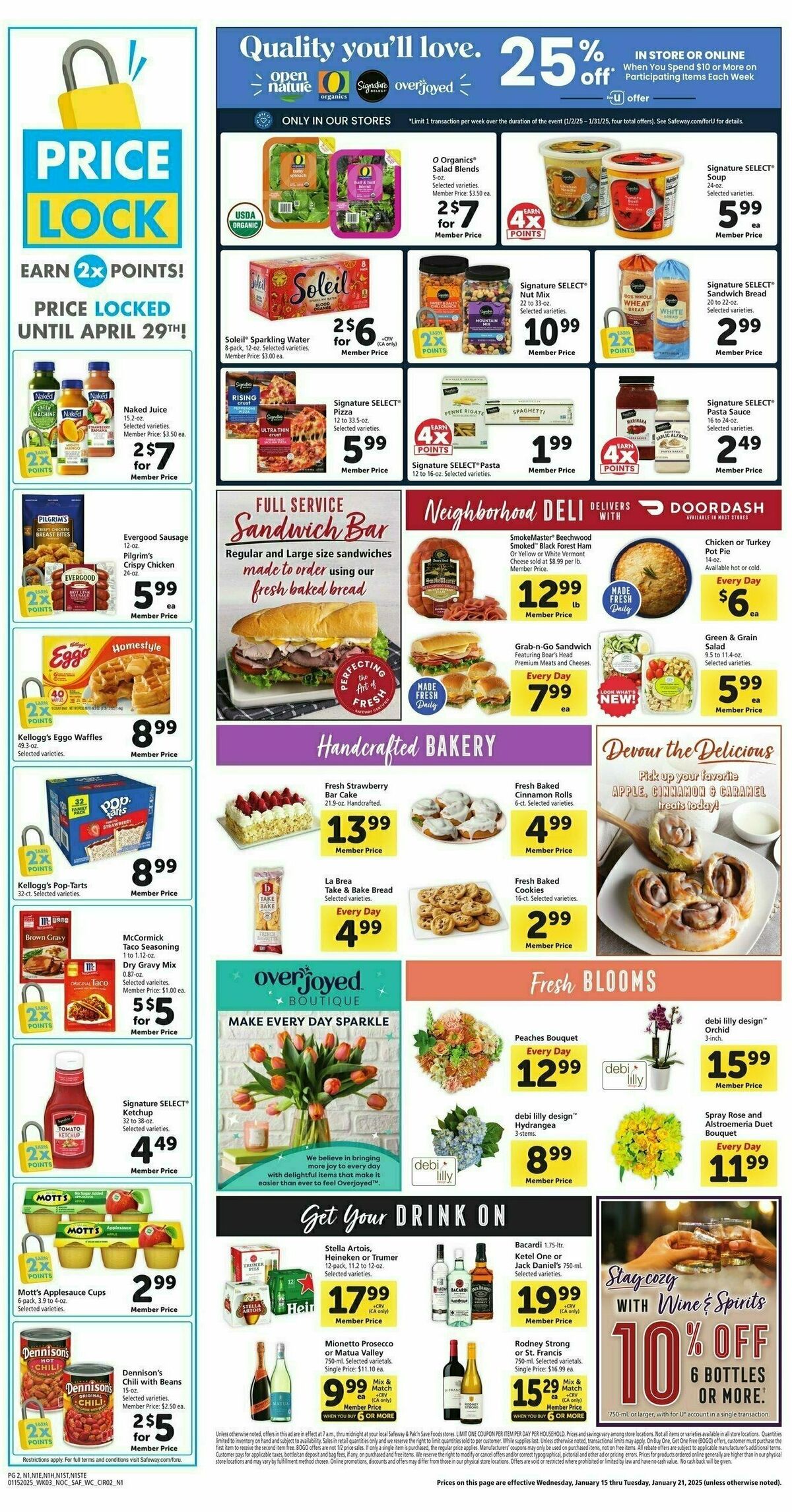 Safeway Weekly Ad from January 15