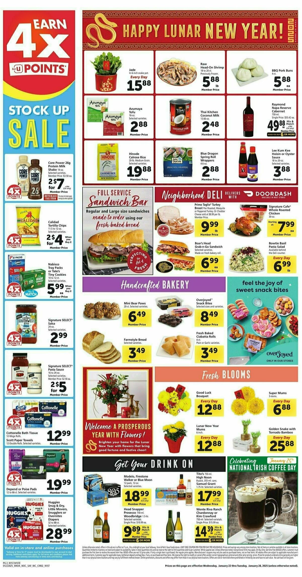 Safeway Weekly Ad from January 22