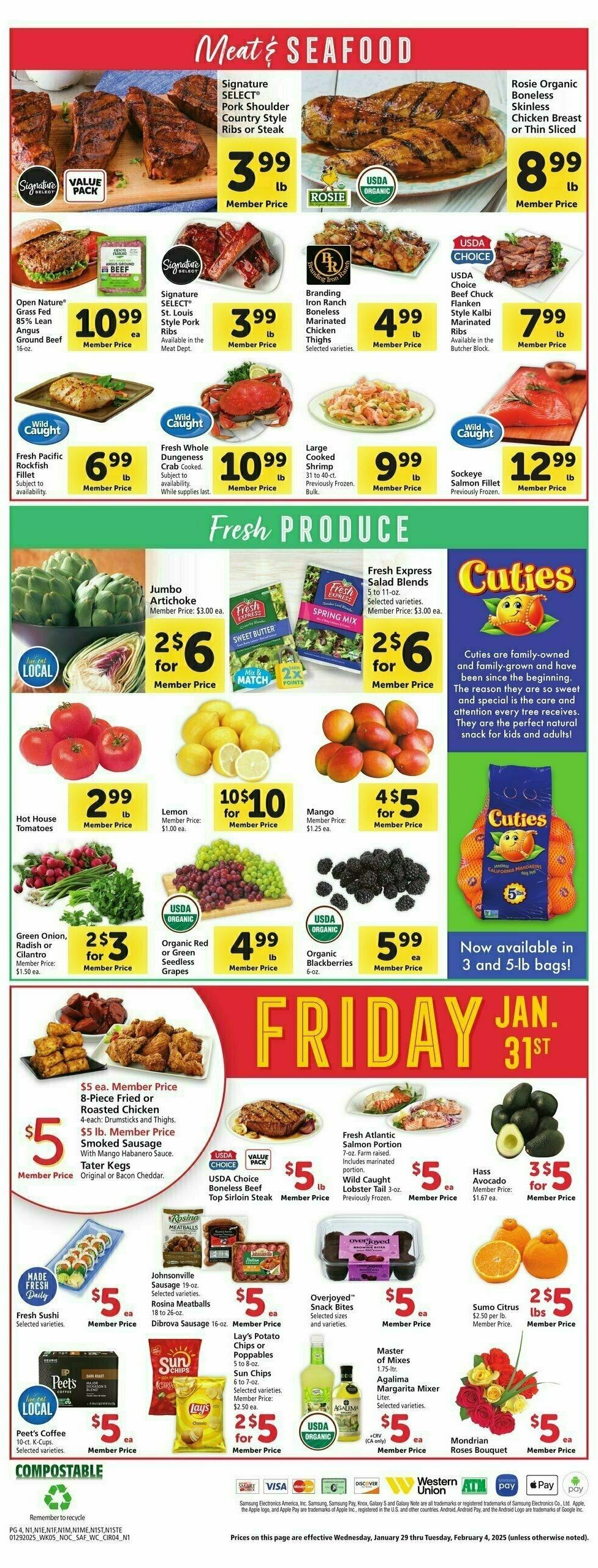 Safeway Weekly Ad from January 29