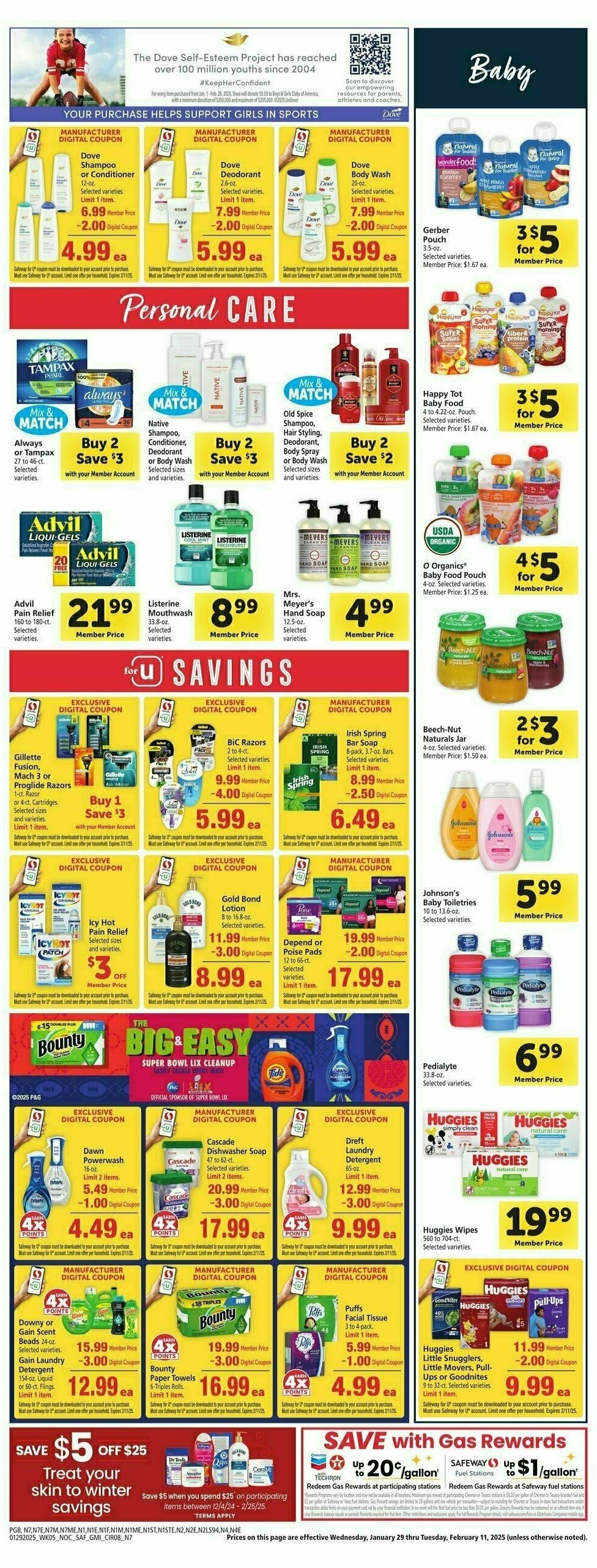 Safeway Weekly Ad from January 29