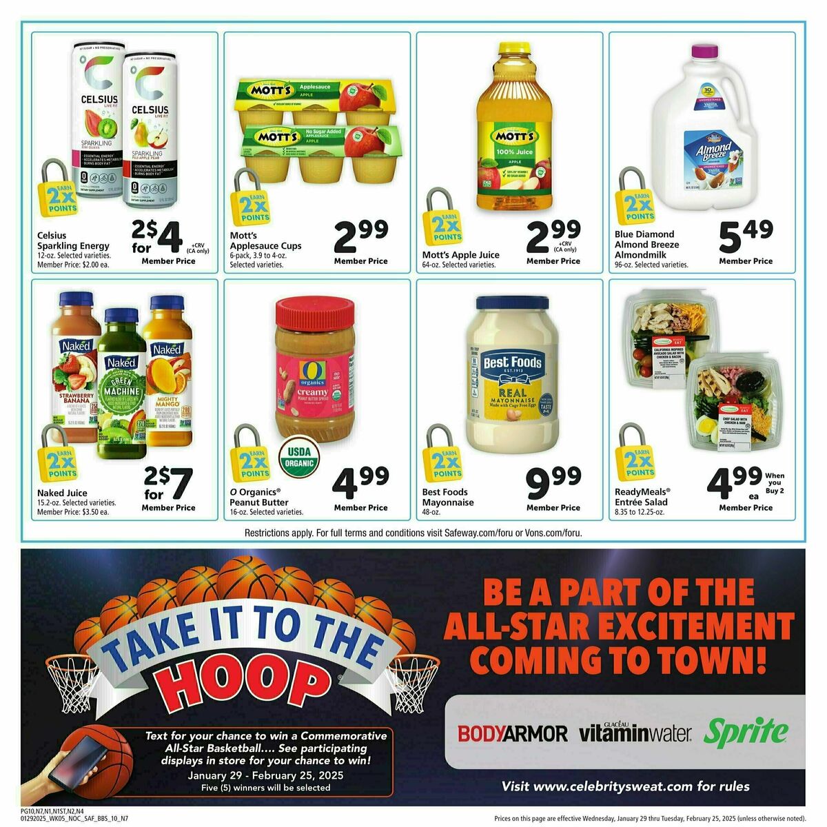 Safeway Big Book of Savings Weekly Ad from January 29