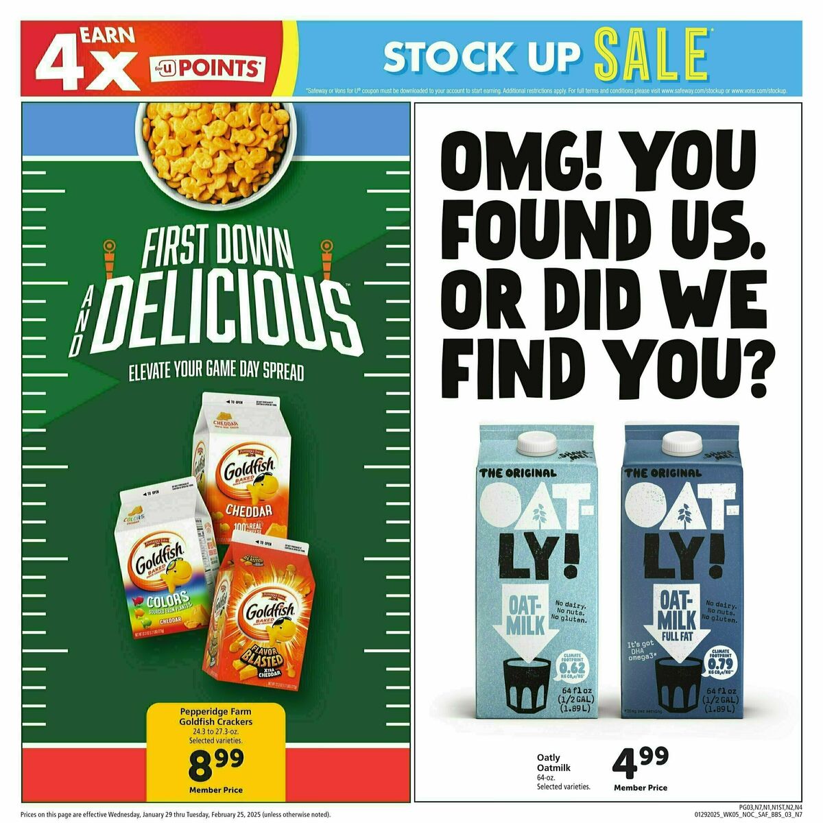 Safeway Big Book of Savings Weekly Ad from January 29