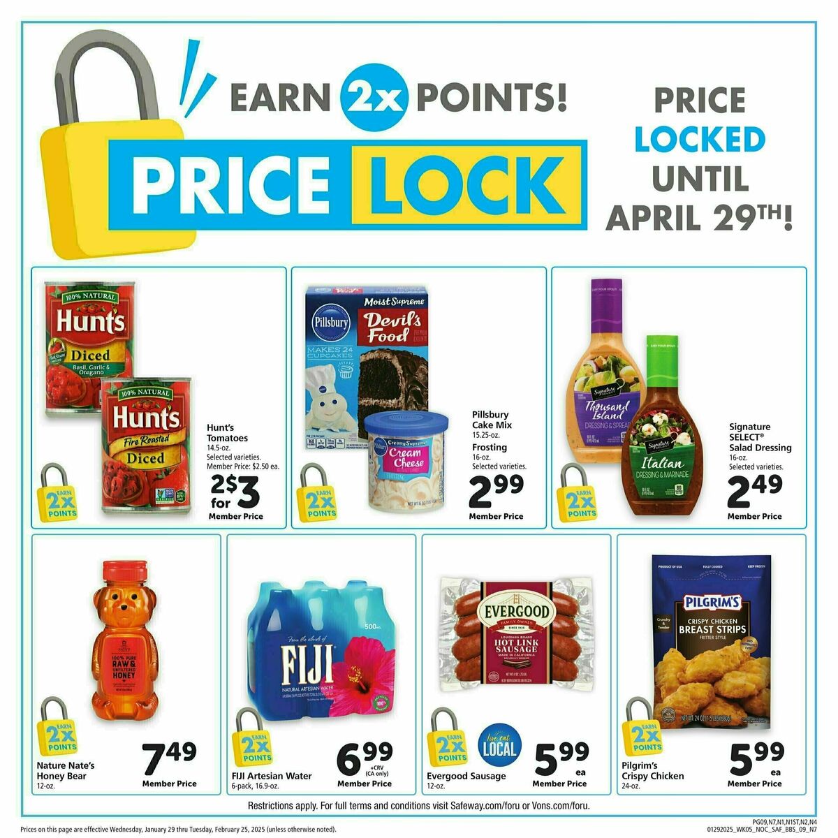 Safeway Big Book of Savings Weekly Ad from January 29