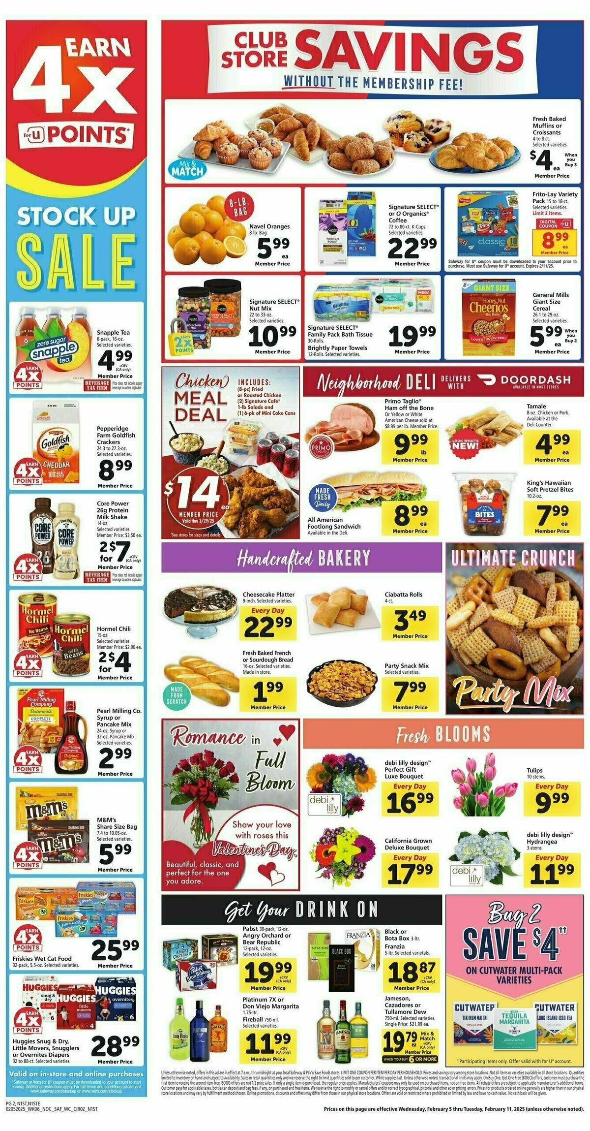 Safeway Weekly Ad from February 5