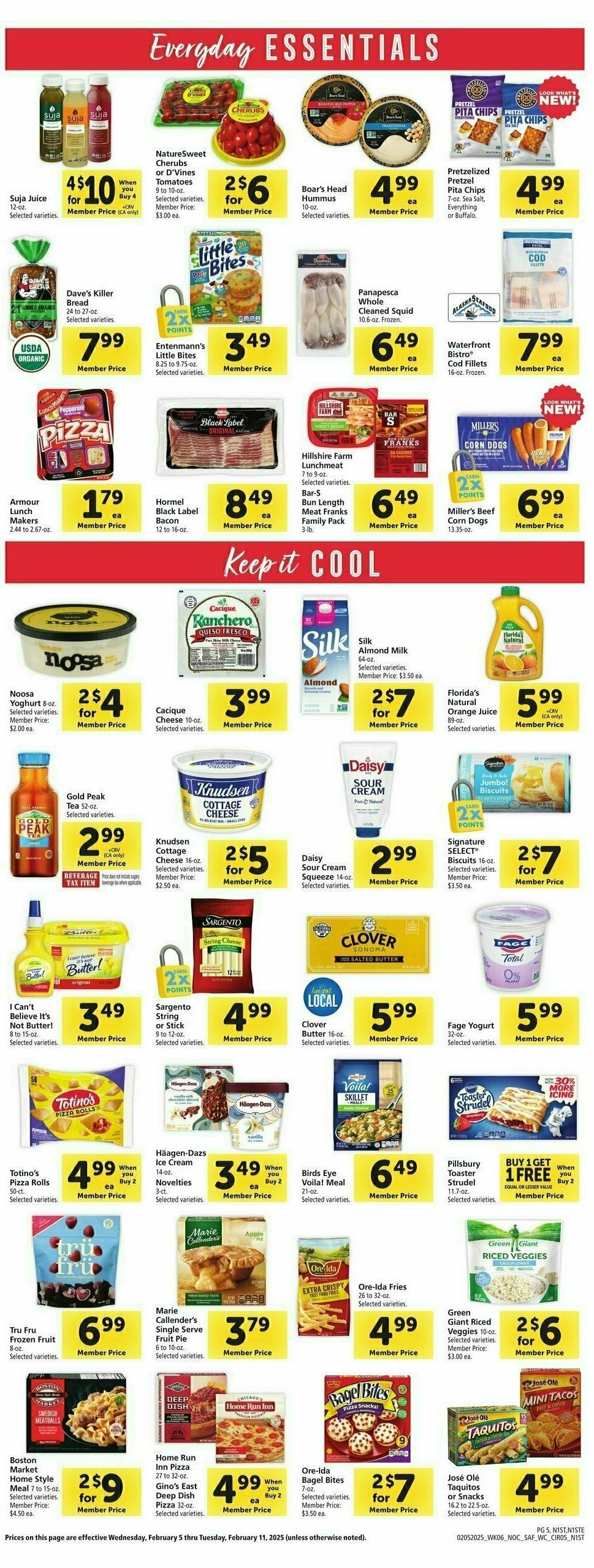 Safeway Weekly Ad from February 5